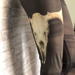 BANGING Deer Skull Yoga Pants